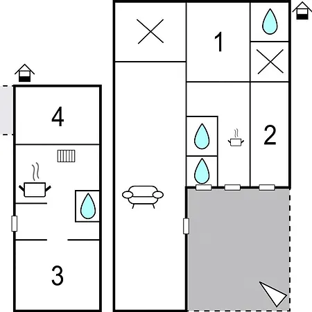 Prázdninový dům 5 Bedroom Awesome In *